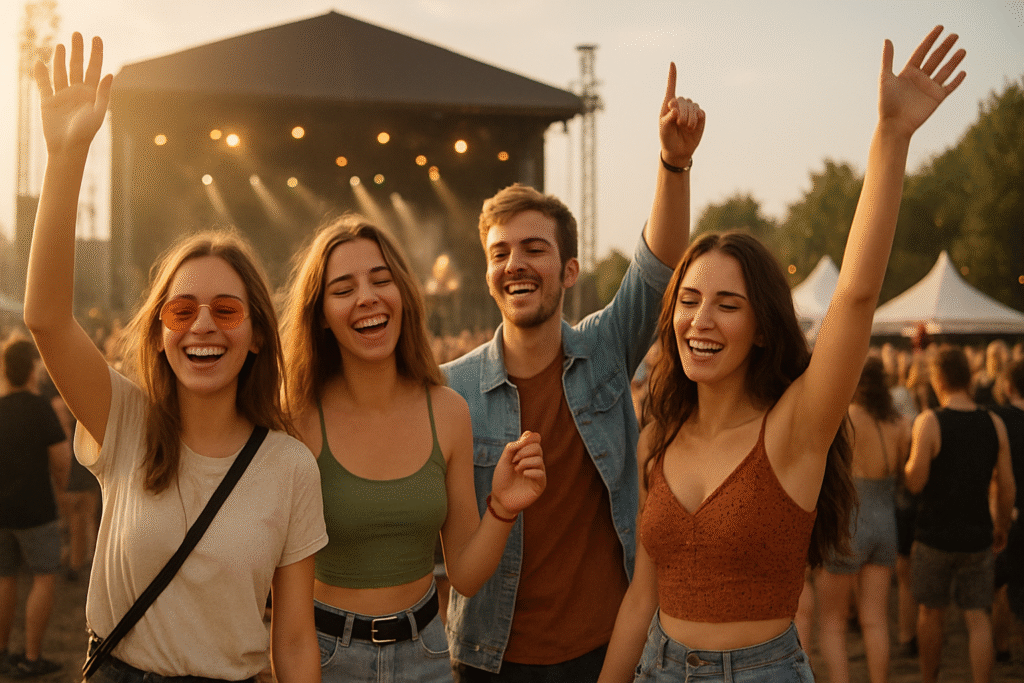 Festivalbilletter – en gave der varer hele sommeren