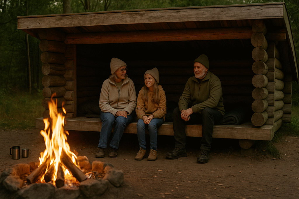 Ud i naturen – shelteroplevelsen som gave der skaber minder